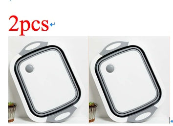 Folding Vegetable Board Household Multifunctional Anvil Board Washing Basket