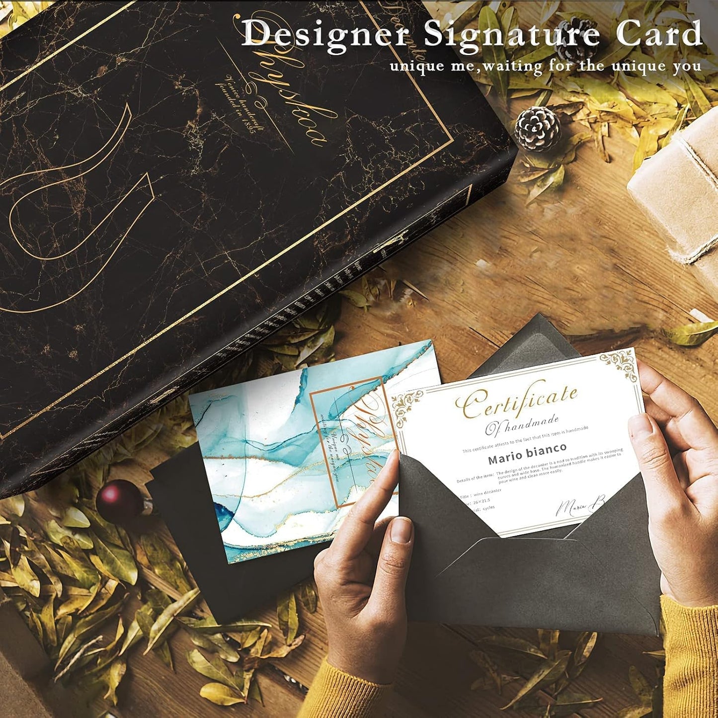 Wine Decanter by - 50 OZ Crystal Red Wine Aerator Decanter,Wine Carafe for Home Bar,Unique Wedding Gifts and Birthday Gifts for Women