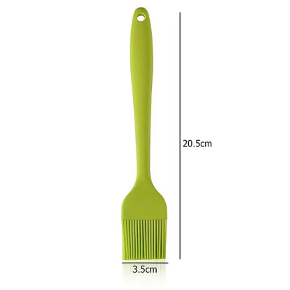 Silicone Barbeque Brush Cooking BBQ Basting Brush Upgrade Heat Resistant Pastry Brushes Oil Brush Cooking Baking and Grilling