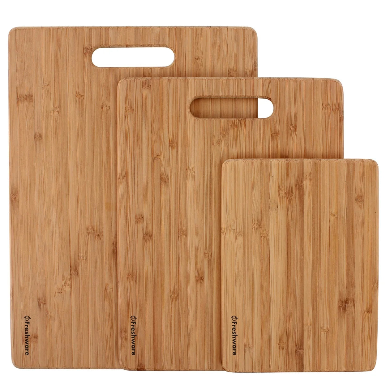 Bamboo Cutting Boards, Set of 3