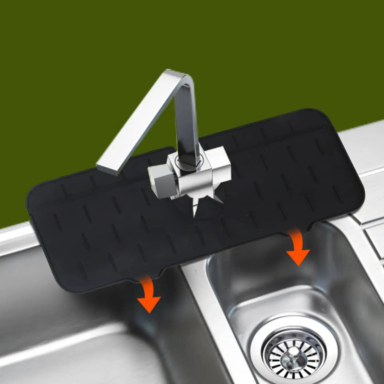 1Pc Kitchen Sink Splash Guard, Kitchen Guard for Faucet, Kitchen Splash Guard for Sink