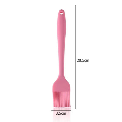 Silicone Barbeque Brush Cooking BBQ Basting Brush Upgrade Heat Resistant Pastry Brushes Oil Brush Cooking Baking and Grilling