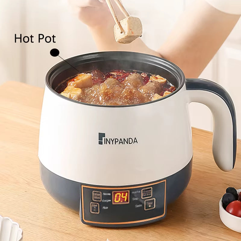 Multifunctional Electric Rice Cooking Machine Household Cook Porridge Soup Cooking Hot Pot Non-Stick Pan Student Dormitory