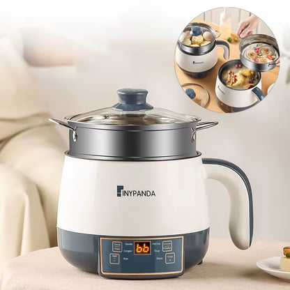 Multifunctional Electric Rice Cooking Machine Household Cook Porridge Soup Cooking Hot Pot Non-Stick Pan Student Dormitory
