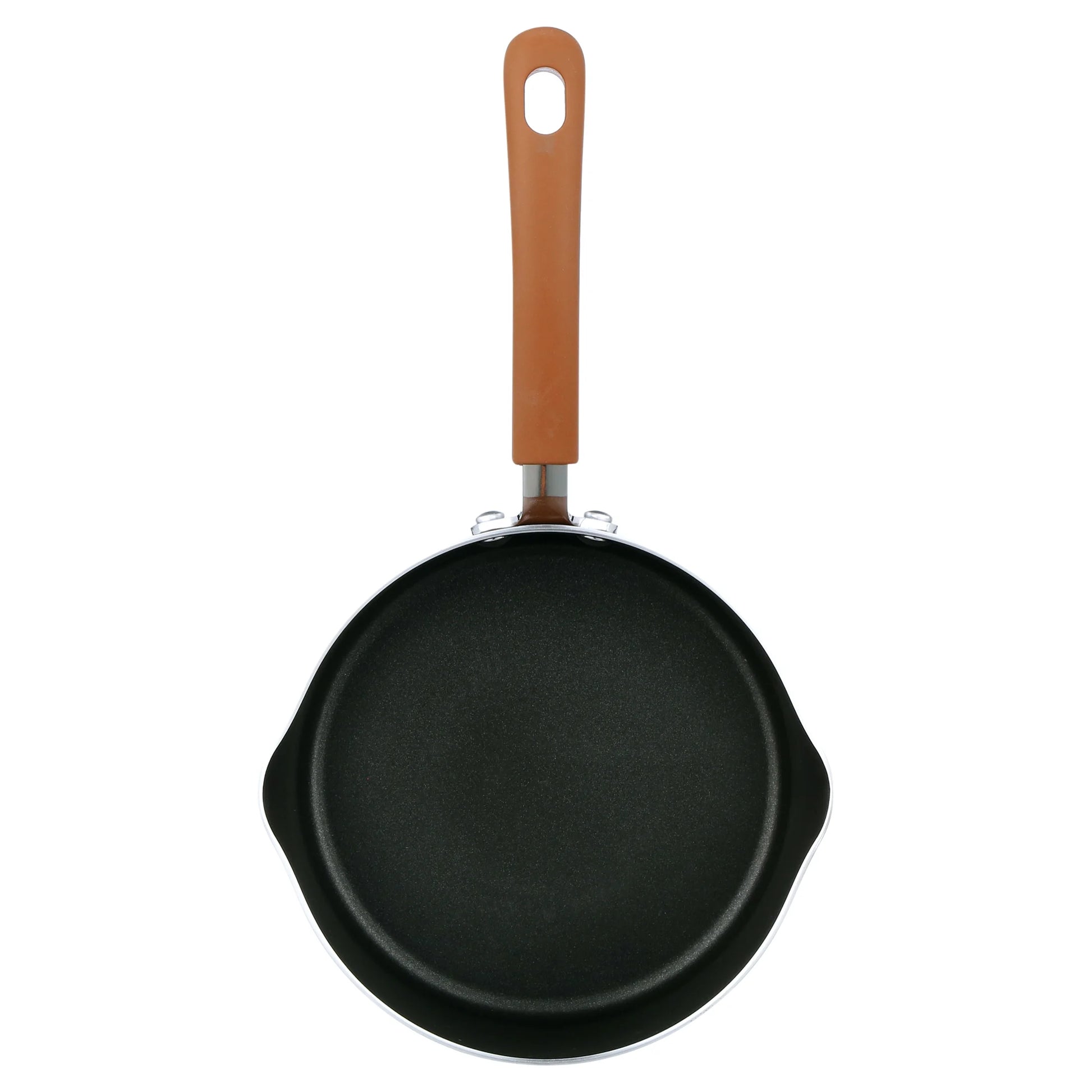 17 Piece Non-Stick Cookware Set, Pots & Pans with Foldable Knob, Space Saving, Stackable, Nylon Tools Set, Induction Base, Brown