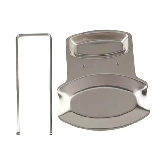 Stainless Steel Pot Lid Rack Detachable Pan Cover Shelf Kitchen Multifunctional Spatula Holder Spoon Stand Kitchen Accessories