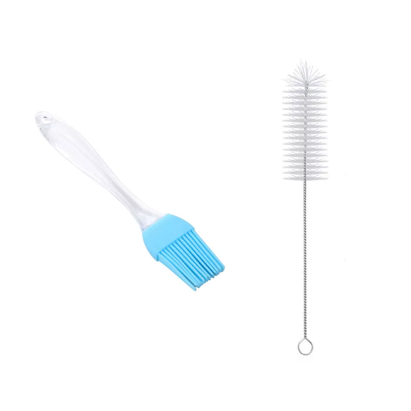 Multifunctional Oil Bottle 2-In-1 Sprayer Cooking Barbecue Oil Dispenser Baking Kitchen Cooking Oil Storage Tank