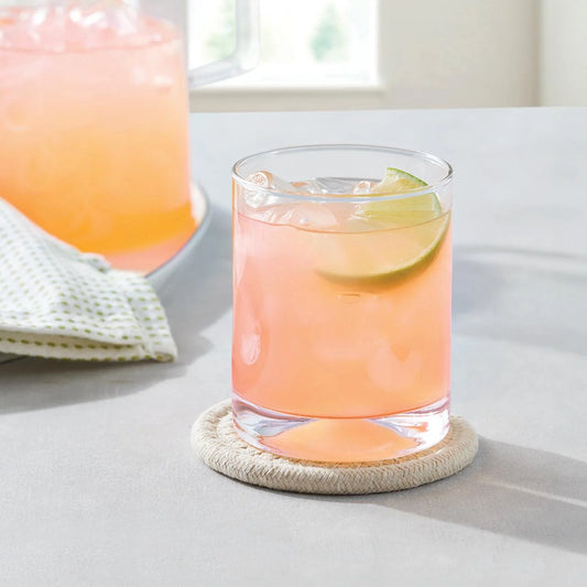 Lyra 12.5 Oz Glass Drinking Glasses Set, 4-Piece
