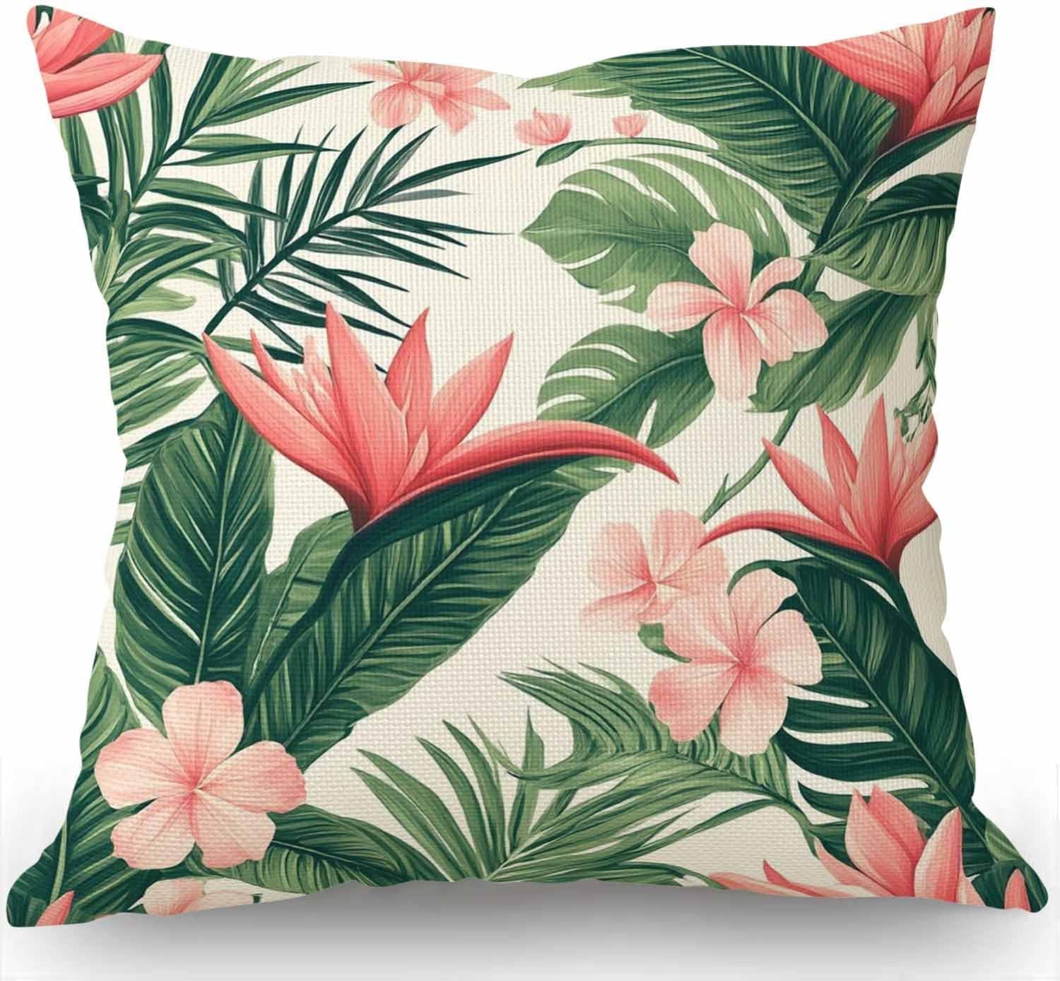 African American Woman Pretty Girl Throw Pillow Cover Cushion Case for Home Decor Sofa Couch 18" X 18" Inch Cotton Linen Farmhouse Decorations