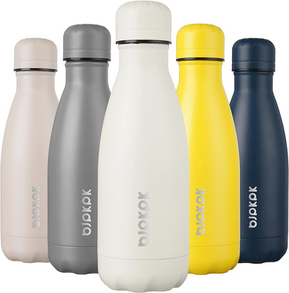 17Oz Insulated Stainless Steel Water Bottles,Sports Water Bottles Keep Cold for 24 Hours and Hot for 12 Hours,Bpa Free for Travel,Brick Red