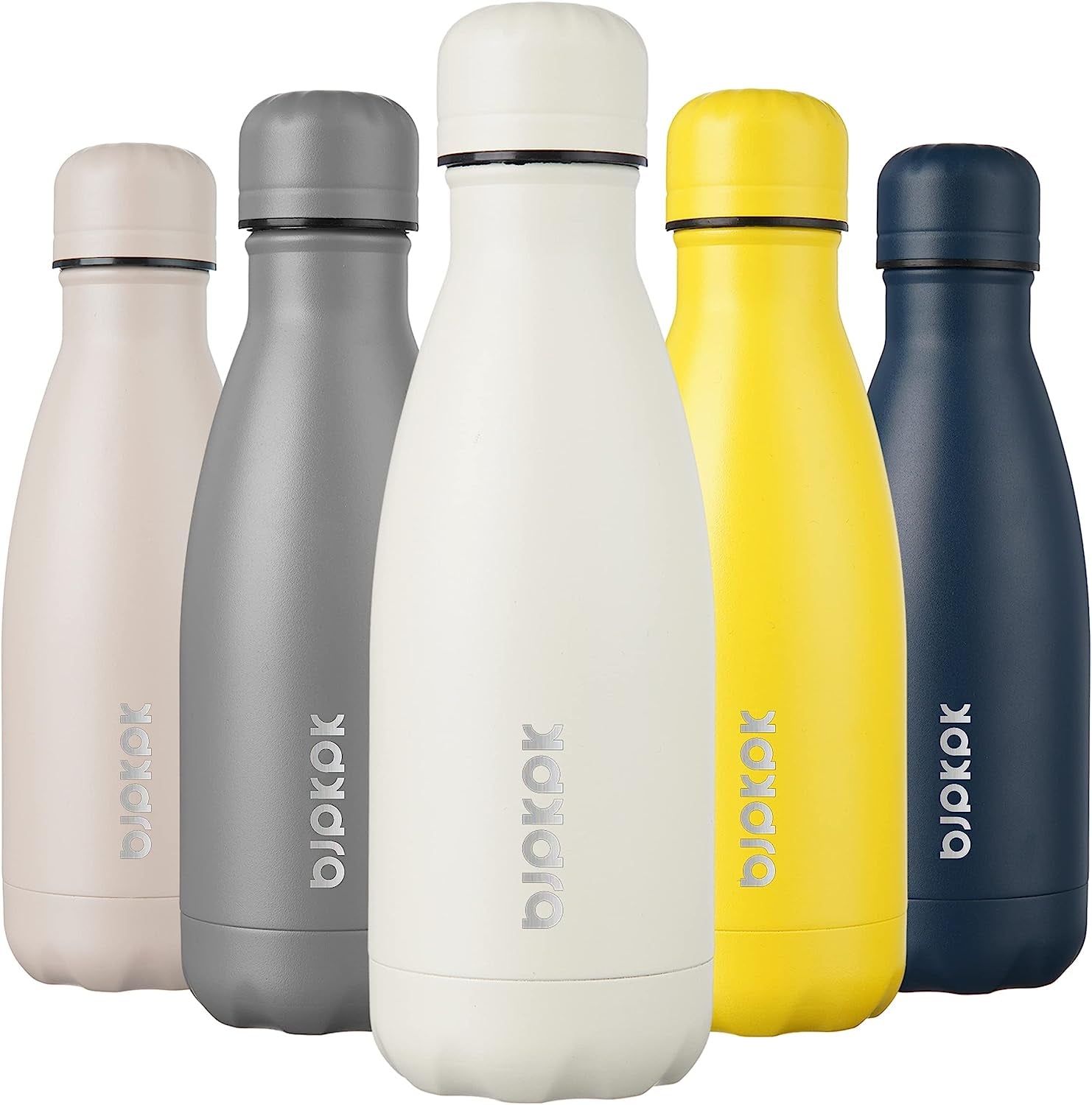 17Oz Insulated Stainless Steel Water Bottles,Sports Water Bottles Keep Cold for 24 Hours and Hot for 12 Hours,Bpa Free for Travel,Goldenrod