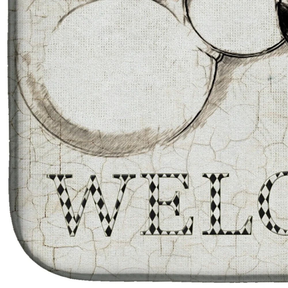 Pots and Pans Welcome Dish Drying Mat