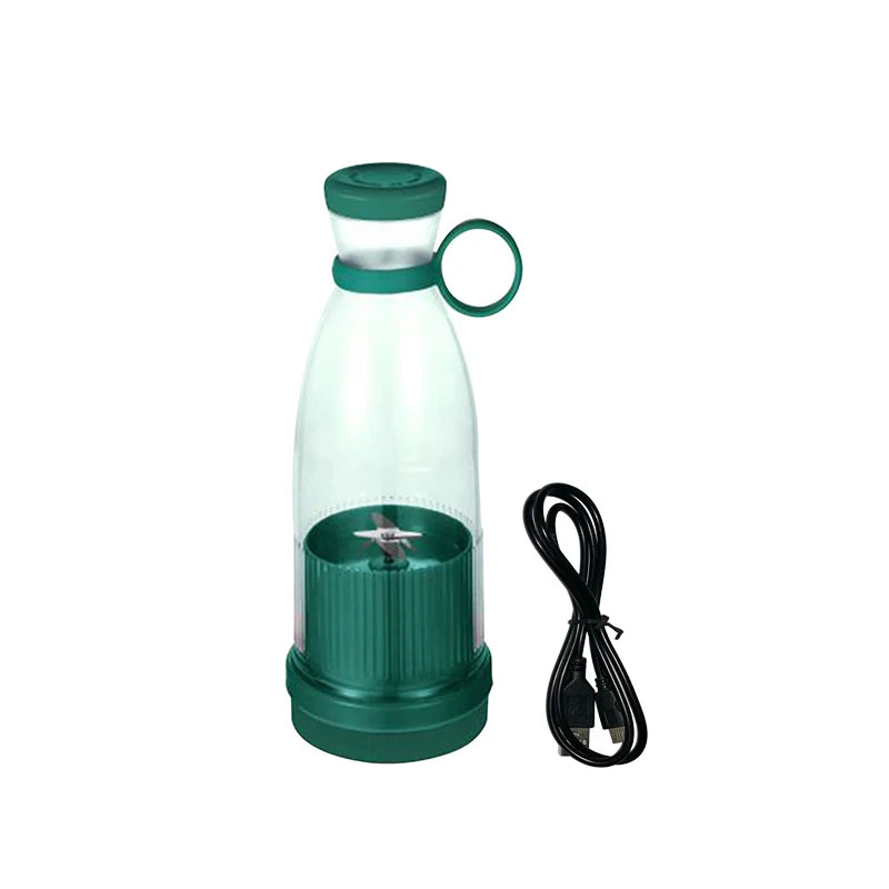 Rechargeable Mixers Fresh Fruit Juicers Blue/Pink Usb Portable Juicers Bottle Mini Fast Electric Portable Blender Smoothie