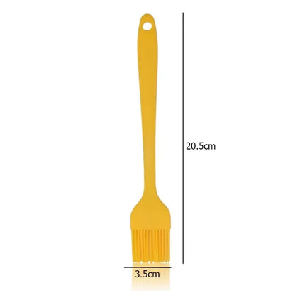 Silicone Barbeque Brush Cooking BBQ Basting Brush Upgrade Heat Resistant Pastry Brushes Oil Brush Cooking Baking and Grilling
