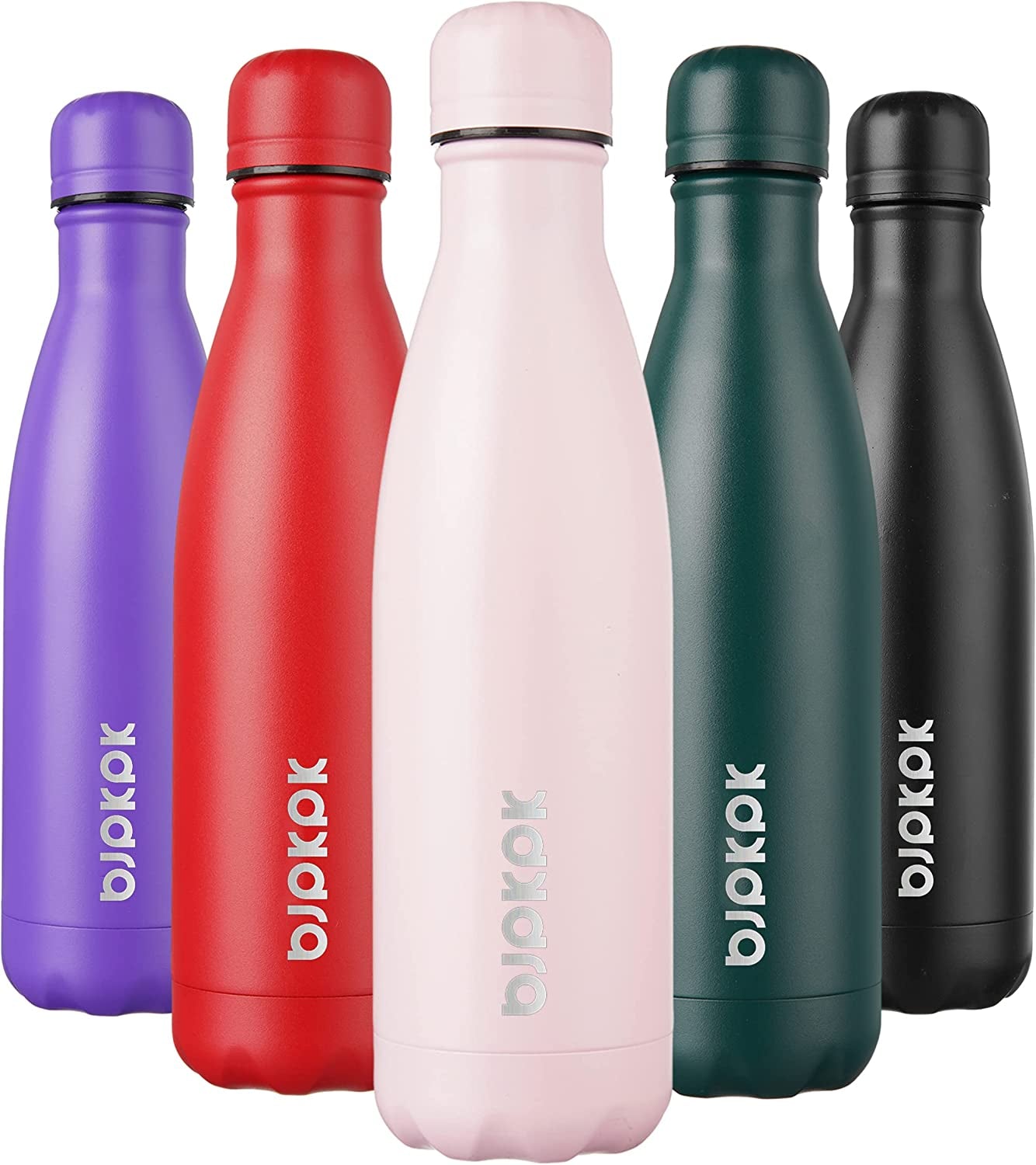 17Oz Insulated Stainless Steel Water Bottles,Sports Water Bottles Keep Cold for 24 Hours and Hot for 12 Hours,Bpa Free for Travel,Goldenrod