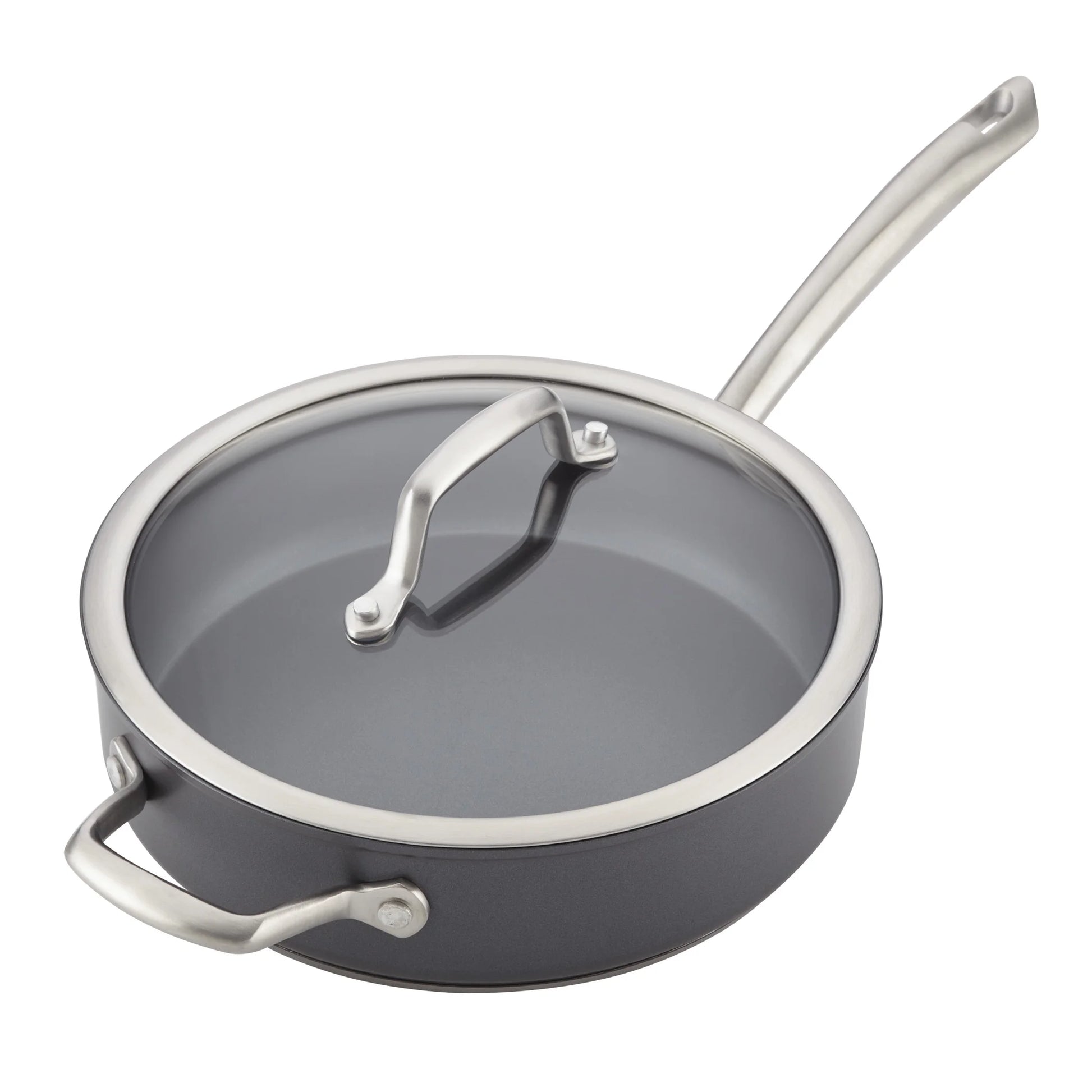 Accolade 12 Piece Nonstick Pots and Pans, Moonstone