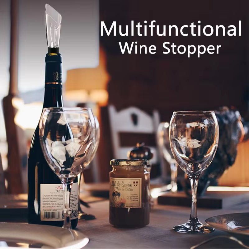 Wine Decanters Pourer - Premium Pourer and Decanter Spout Wine Pourers Wine Stoppers
