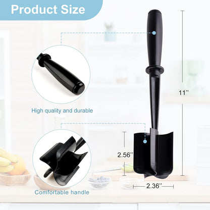 Kitchen Hamburger Meat Chopper Versatile Meat Masher and Tenderizer Hammer Kitchen Tool Heavy Duty Meat Pounder