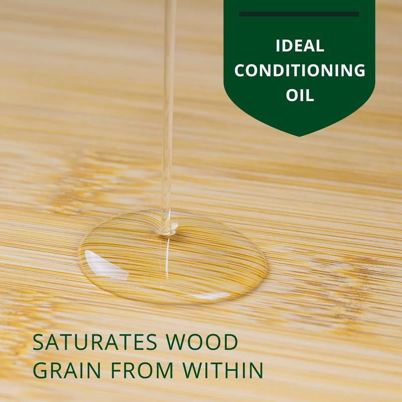 Food Grade Mineral Oil 10.1 Fl Oz for Bamboo and Wooden Cutting Boards and Kitch