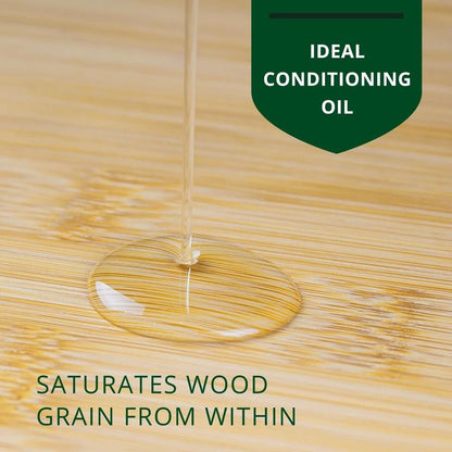 Food Grade Mineral Oil 10.1 Fl Oz for Bamboo and Wooden Cutting Boards and Kitch