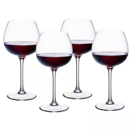 Purismo 18.5 Oz. Lead Free Crystal Full Bodied Red Wine Glass (4-Pack)