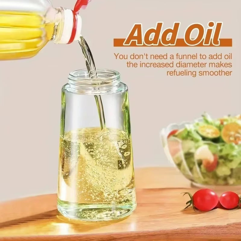 Multifunctional Oil Bottle 2-In-1 Sprayer Cooking Barbecue Oil Dispenser Baking Kitchen Cooking Oil Storage Tank