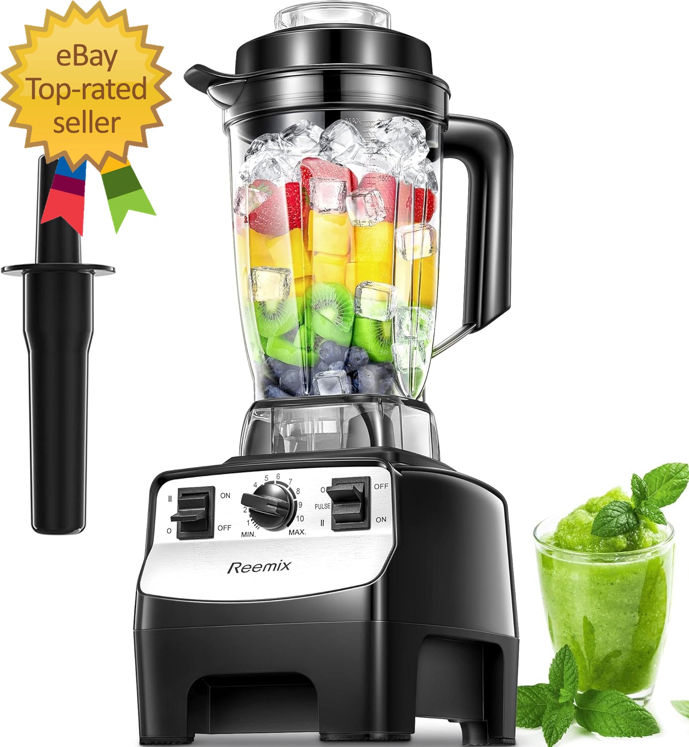 Counter Blender Smoothie Maker, 1450W Professional High Speed Blenders
