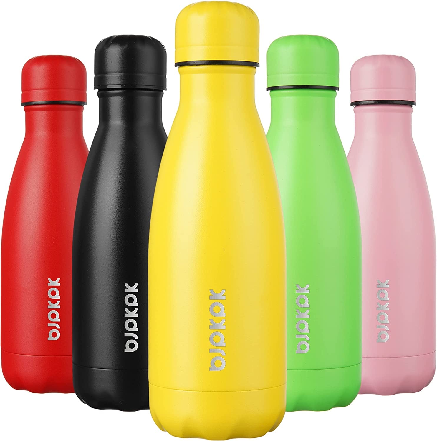 17Oz Insulated Stainless Steel Water Bottles,Sports Water Bottles Keep Cold for 24 Hours and Hot for 12 Hours,Bpa Free for Travel,Goldenrod