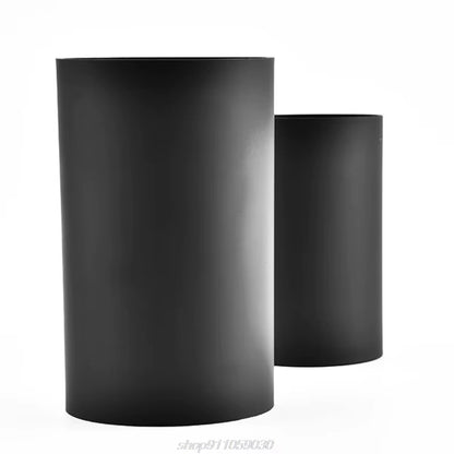 Kitchen Utensil Holder Black Plastic Cylinder Storage Tableware Drying Canister Cutlery Tools J17 21 Dropship
