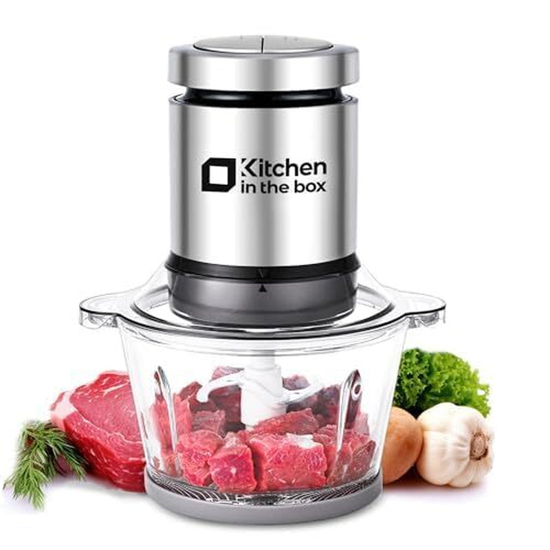 Mini Food Processors 400W Powerful Meat Grinder & Chopper Electric Vegetable