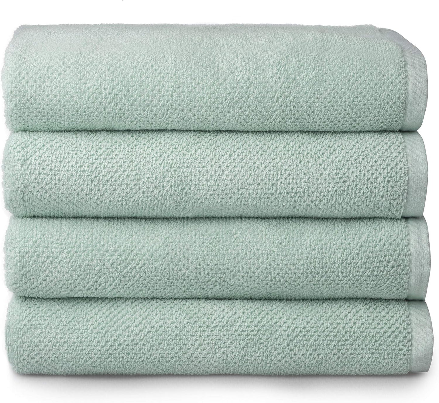 Franklin 100% Cotton Popcorn Textured Towel Set - 6 Piece 600 GSM, Soft & Plush, 2 Bath Towels, 2 Hand Towels, 2 Washcloths, Dark Gray