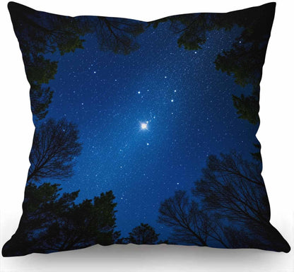 African American Woman Pretty Girl Throw Pillow Cover Cushion Case for Home Decor Sofa Couch 18" X 18" Inch Cotton Linen Farmhouse Decorations