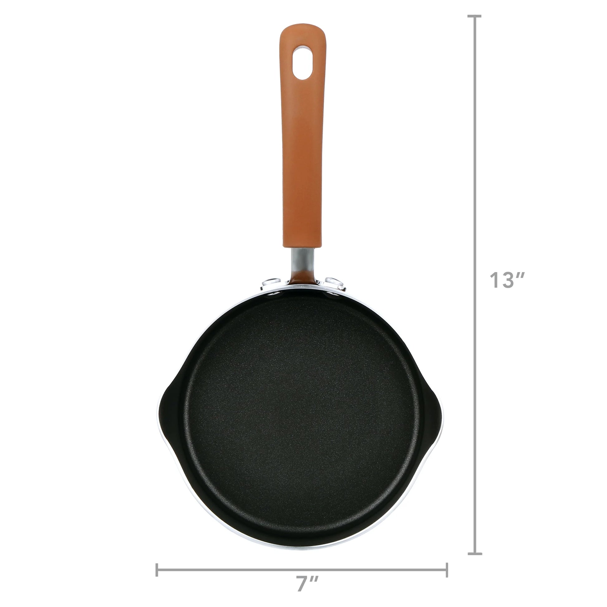 17 Piece Non-Stick Cookware Set, Pots & Pans with Foldable Knob, Space Saving, Stackable, Nylon Tools Set, Induction Base, Brown
