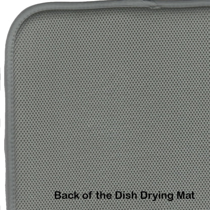 Pots and Pans Welcome Dish Drying Mat