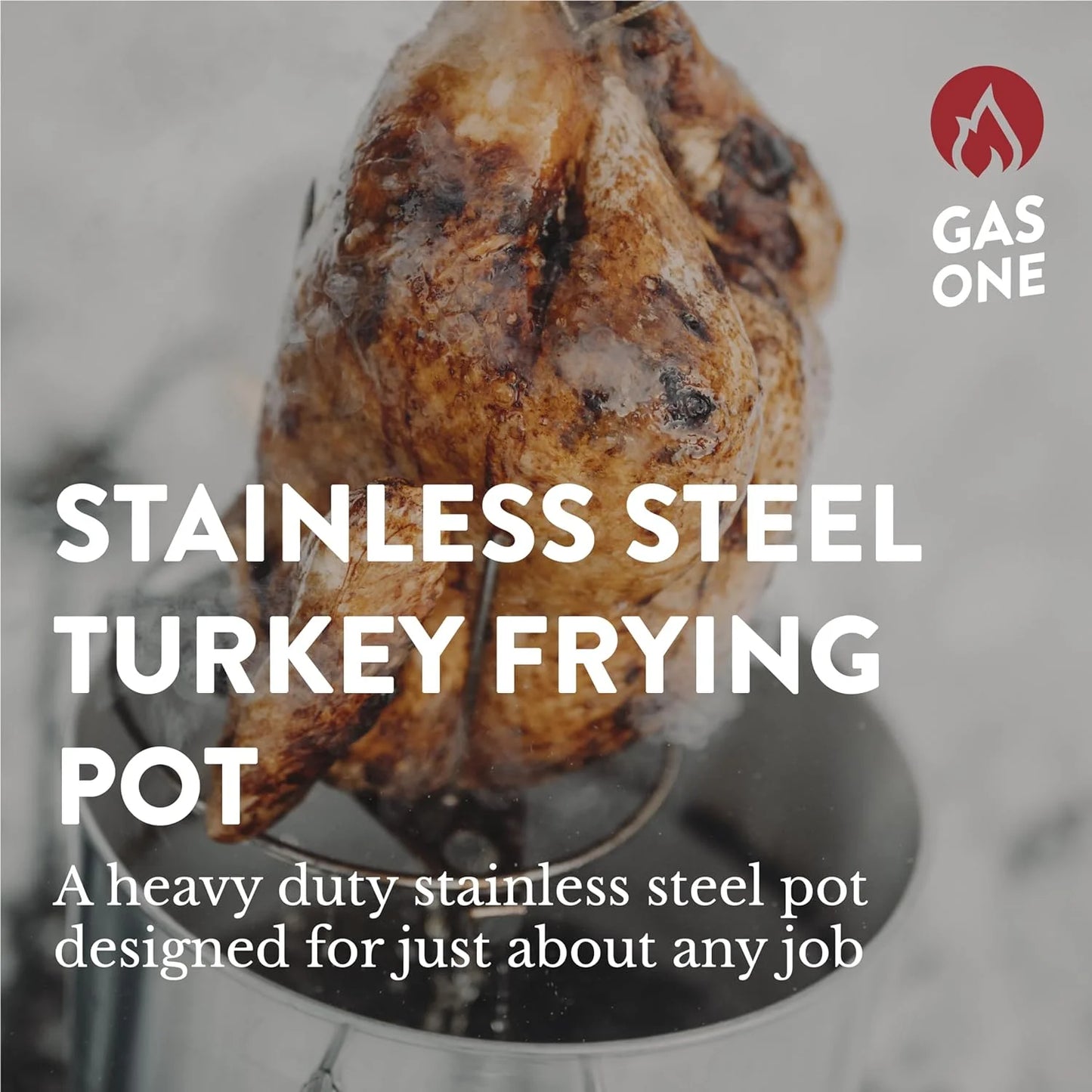 Stainless Steel Stockpot with Basket - 64Qt Stock Pot with Lid and Reinforced Bottom