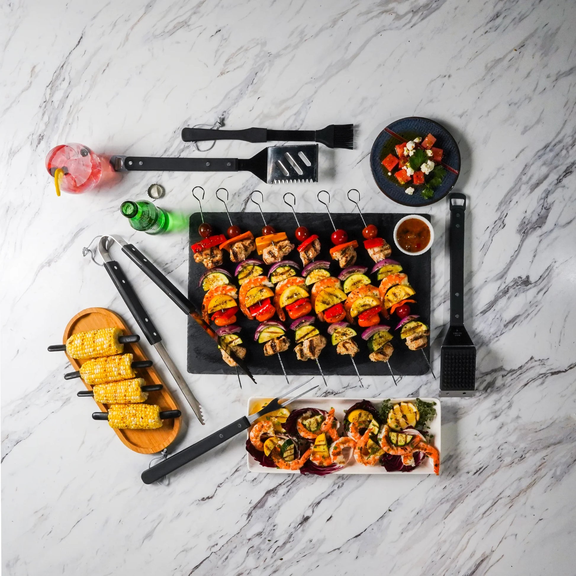 20 Piece Barbecue Tool Set