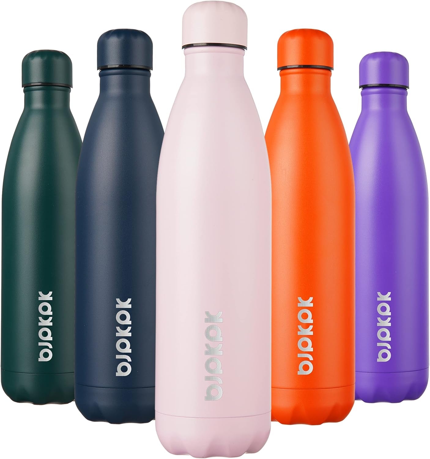 17Oz Insulated Stainless Steel Water Bottles,Sports Water Bottles Keep Cold for 24 Hours and Hot for 12 Hours,Bpa Free for Travel,Goldenrod