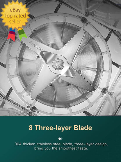 Counter Blender Smoothie Maker, 1450W Professional High Speed Blenders