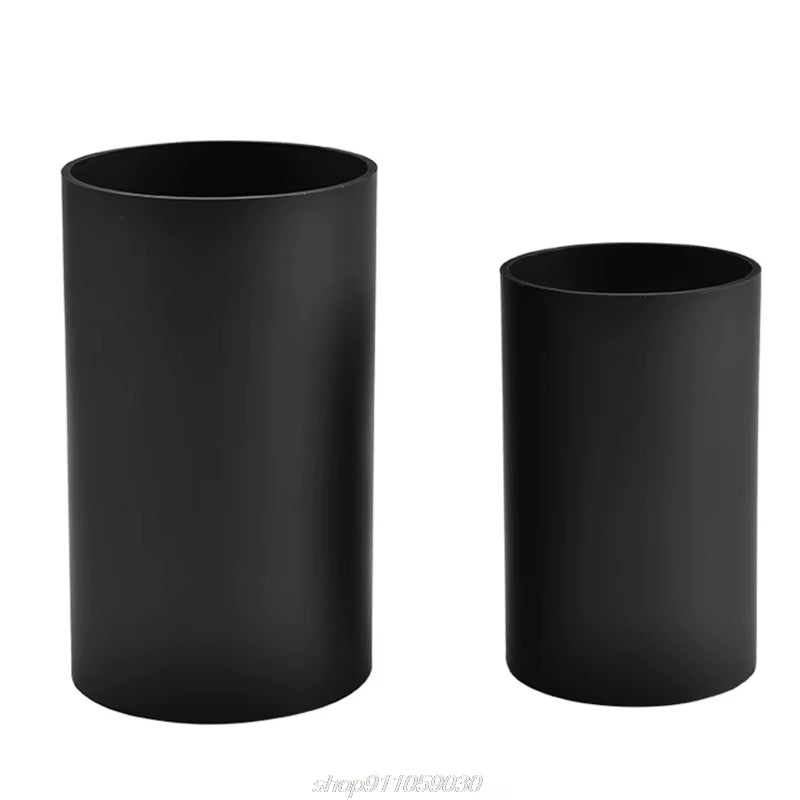 Kitchen Utensil Holder Black Plastic Cylinder Storage Tableware Drying Canister Cutlery Tools J17 21 Dropship