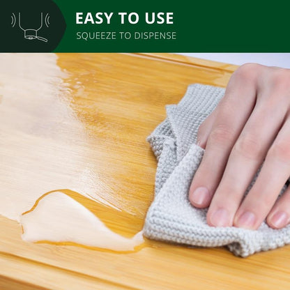 Food Grade Mineral Oil 10.1 Fl Oz for Bamboo and Wooden Cutting Boards and Kitch