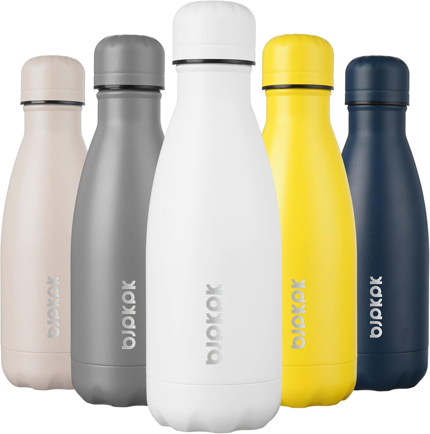 17Oz Insulated Stainless Steel Water Bottles,Sports Water Bottles Keep Cold for 24 Hours and Hot for 12 Hours,Bpa Free for Travel,Goldenrod