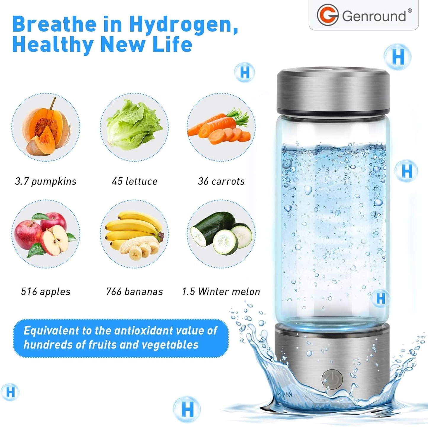 Hydrogen Water Bottles,Hydroh