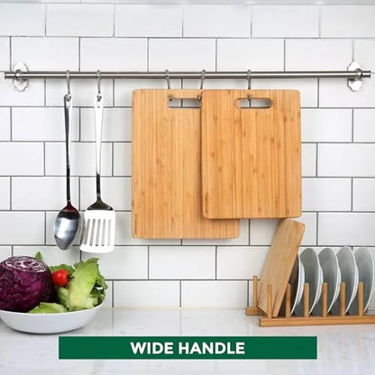 Bamboo Cutting Boards, Set of 3