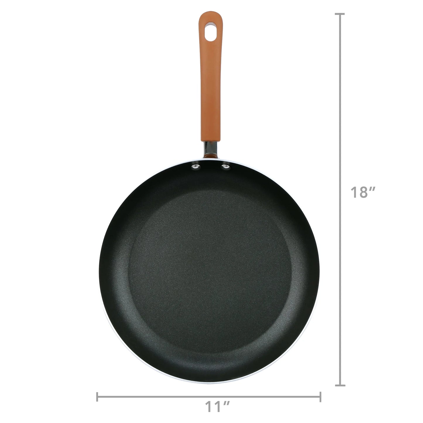 17 Piece Non-Stick Cookware Set, Pots & Pans with Foldable Knob, Space Saving, Stackable, Nylon Tools Set, Induction Base, Brown
