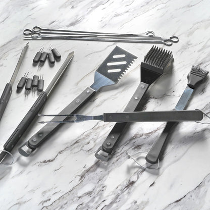 20 Piece Barbecue Tool Set