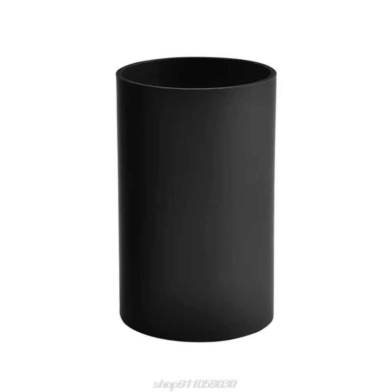 Kitchen Utensil Holder Black Plastic Cylinder Storage Tableware Drying Canister Cutlery Tools J17 21 Dropship
