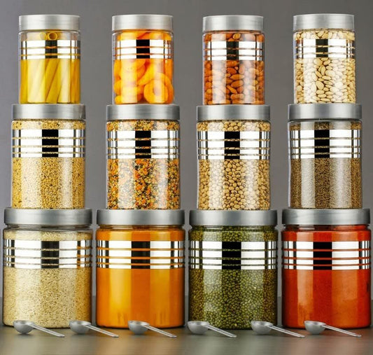12-Piece Airtight Kitchen Storage Container Set